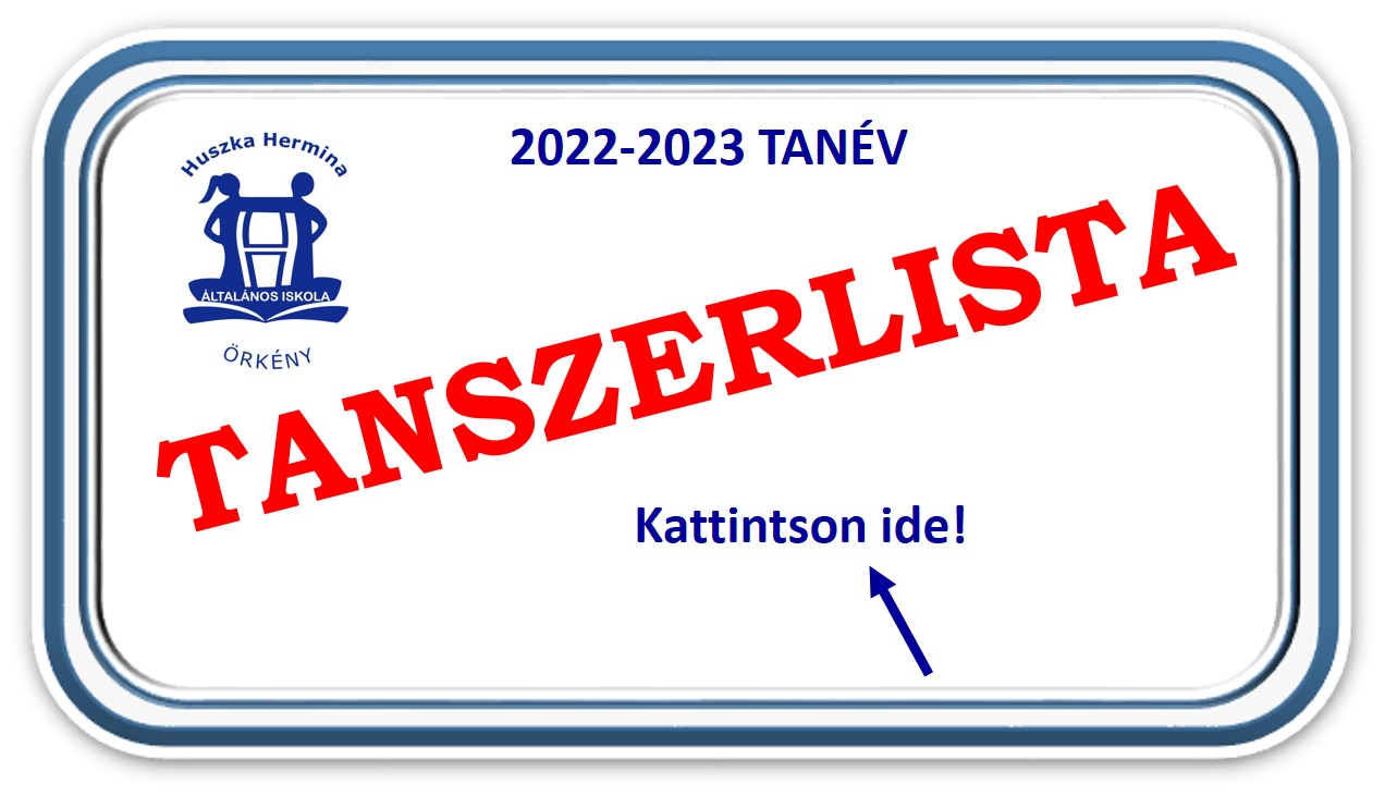 Tanszerlista
